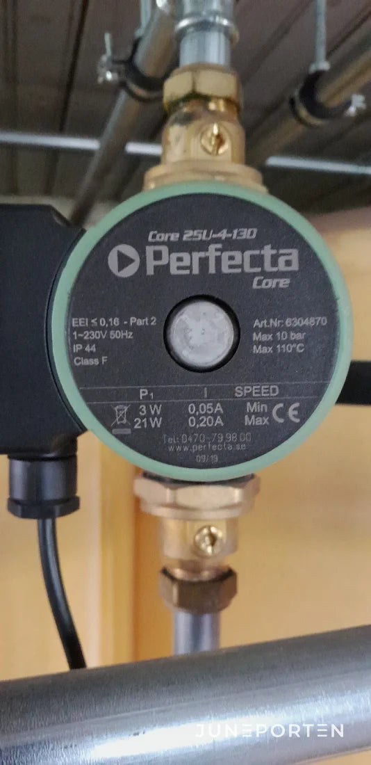 CTC V40 Vedpanna med komplett system