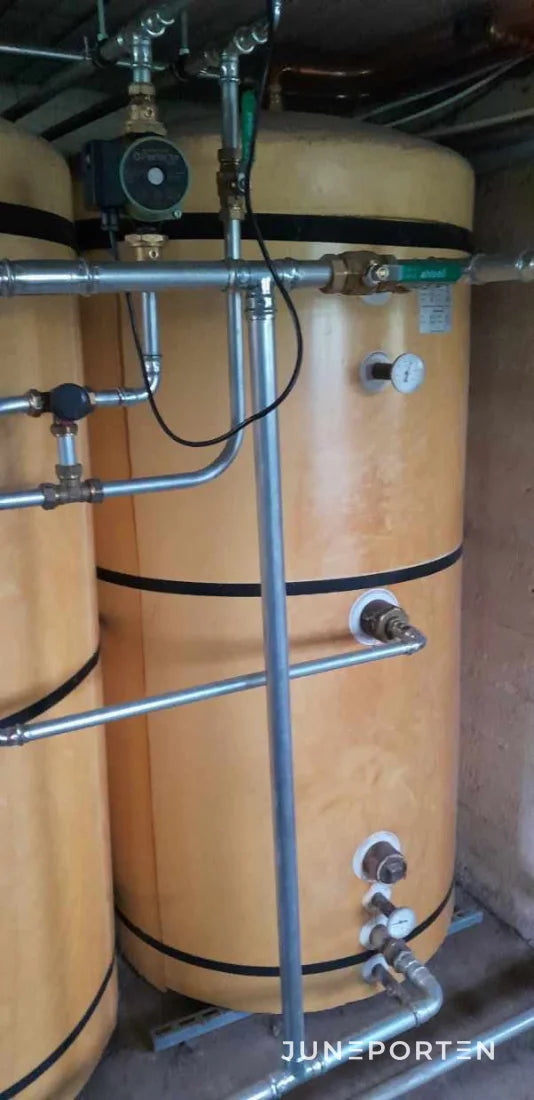 CTC V40 Vedpanna med komplett system