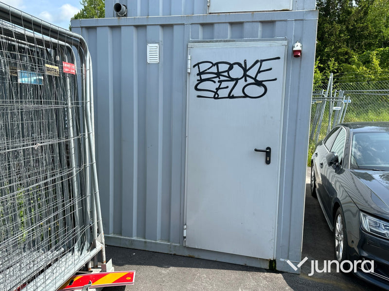 Isolerad 20-fots container