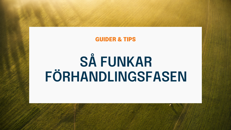 Så funkar förhandlingsfasen på Junora