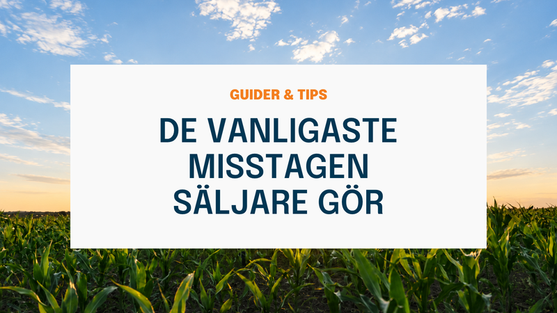 De vanligaste misstagen säljare gör – och hur du undviker dem