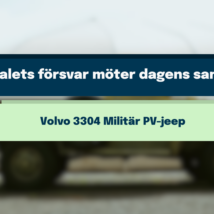 När 60-talets försvar möter nutidens samlare – Militärfordon på auktion