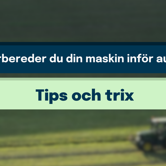 Så förbereder du din maskin inför auktion – bilder, beskrivning, dokumentation