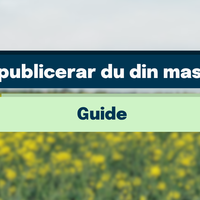 Sälj maskiner och redskap online — så fungerar Junora