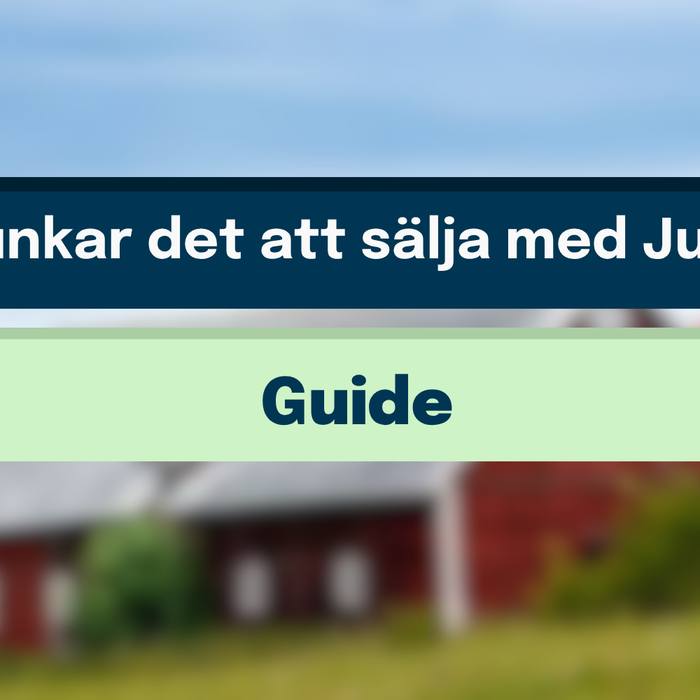 Sälj din maskin på auktion – så funkar det att sälja med Junora