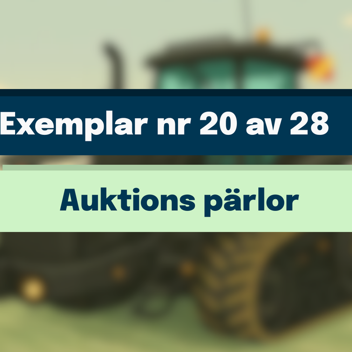 Sällsynt kraftpaket på auktion – Challanger MT775E mattsvart!