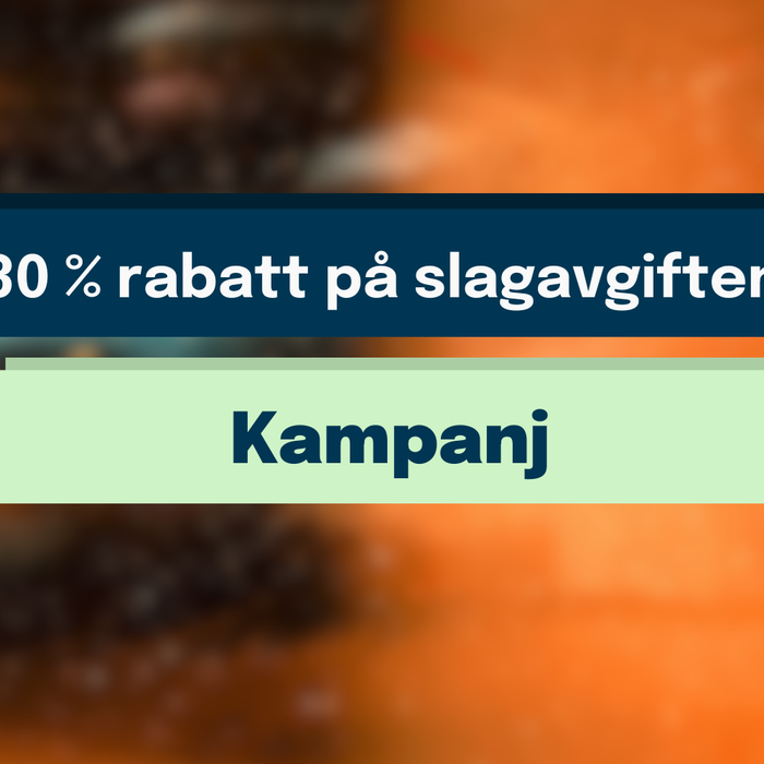 Just nu på Junora: 30 % lägre slagavgift på utvalda objekt