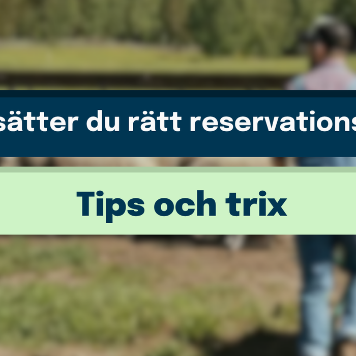 Så sätter du rätt reservationspris – och varför det gör hela skillnaden