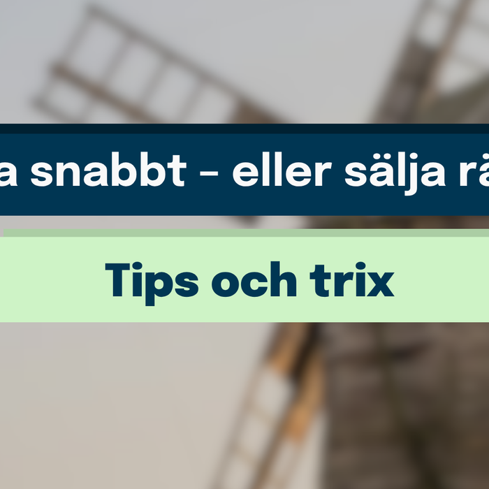 Sälja via auktion vs direkt – vad lönar sig egentligen?