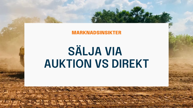 Sälja via auktion vs direkt – vad lönar sig egentligen?