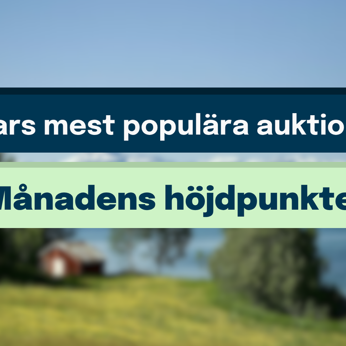 Mars mest populära auktioner