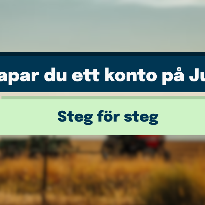 Så skapar du enkelt ett konto på Junora – steg för steg