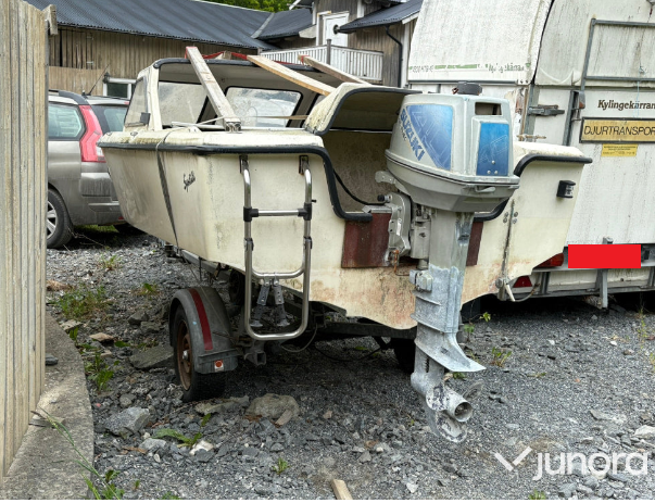 Båt Sjöstedts Cavalier med Suzuki Motor DT40 och Sigam Trailer