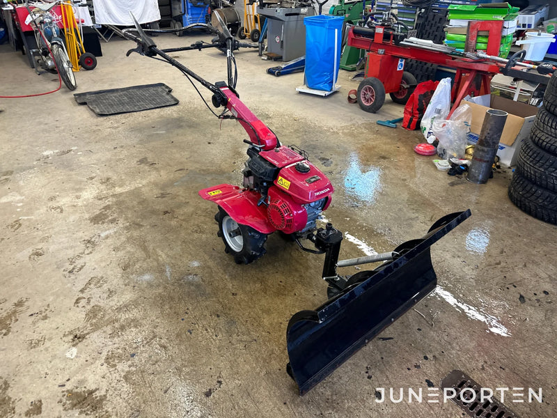 2 hjulstraktor Honda F560 Snöplog