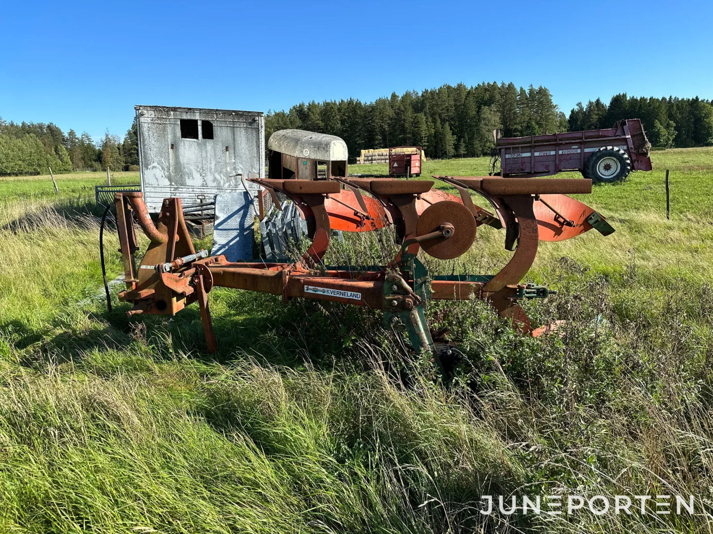 3-skärig växelplog Kverneland