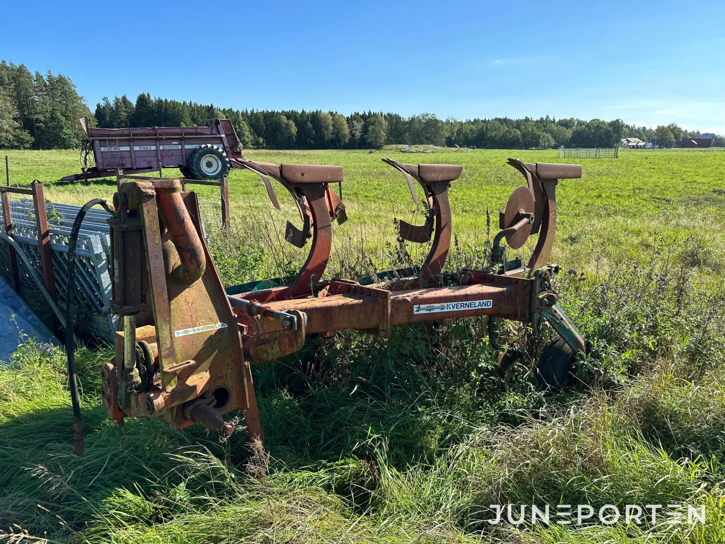 3-skärig växelplog Kverneland