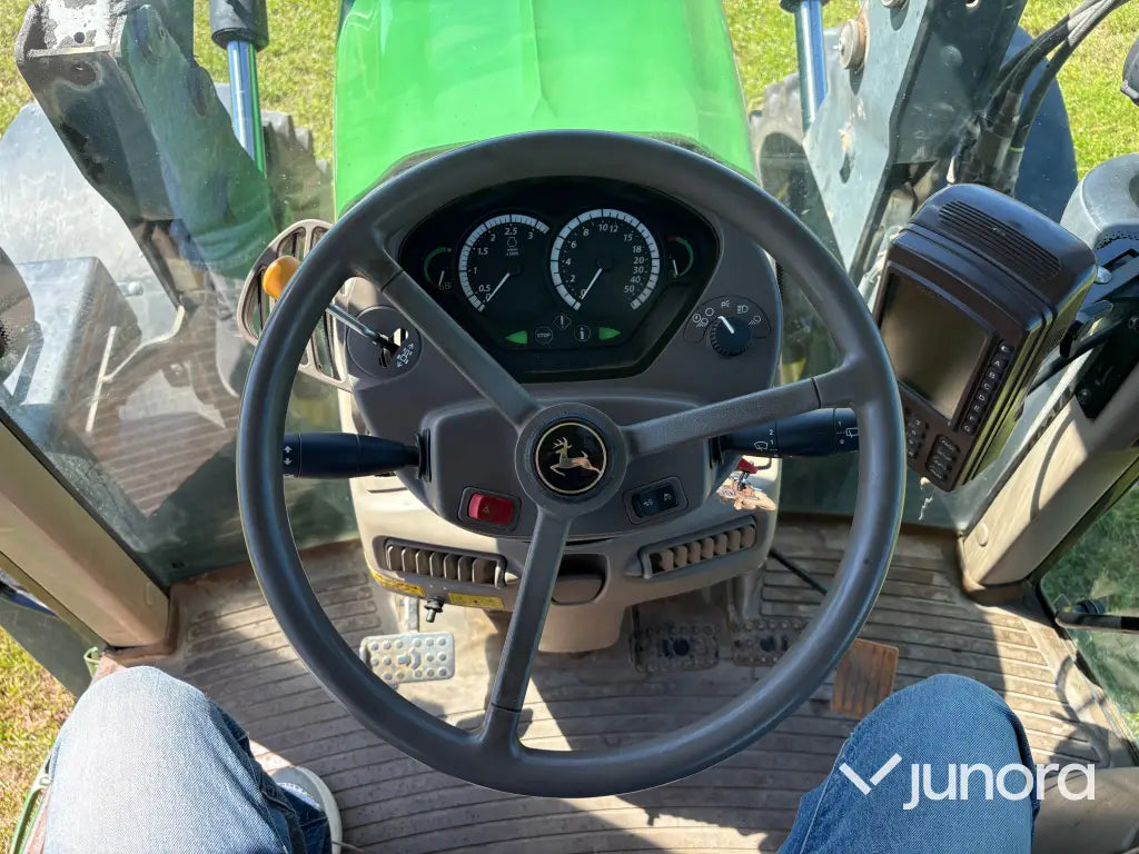 Traktor med frontlastare - John Deere 7530, Quicke Q75