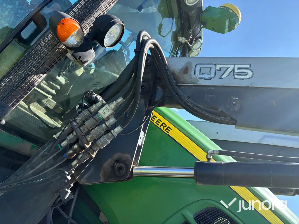 Traktor med frontlastare - John Deere 7530, Quicke Q75