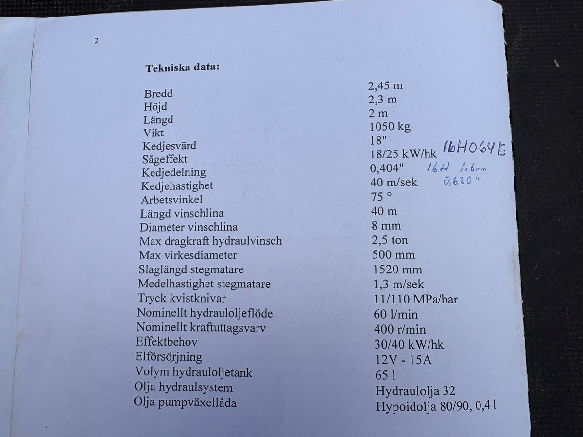 Traktorprocessor - Niab 5-15c