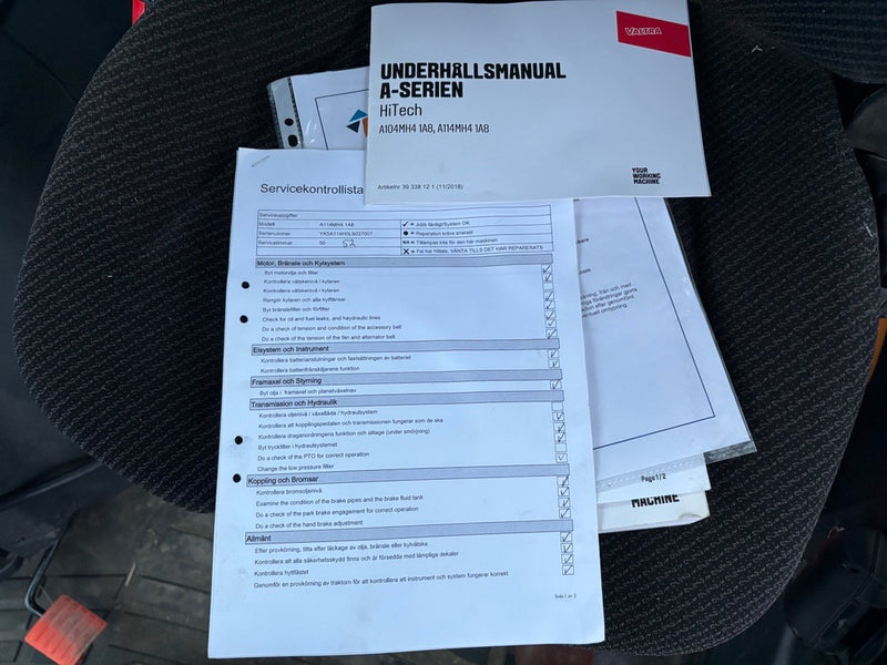 Traktor - Valtra A114