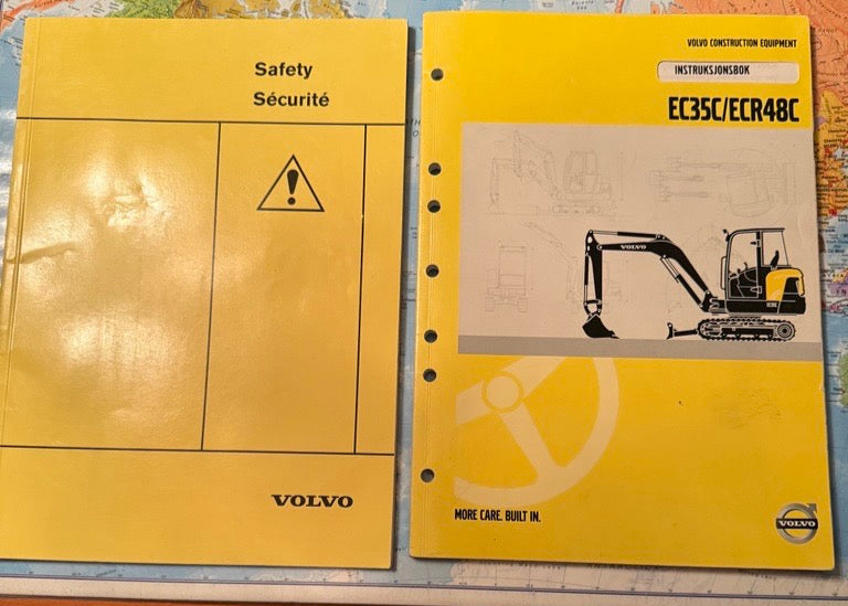Bandgrävare grävmaskin Volvo ECR48C
