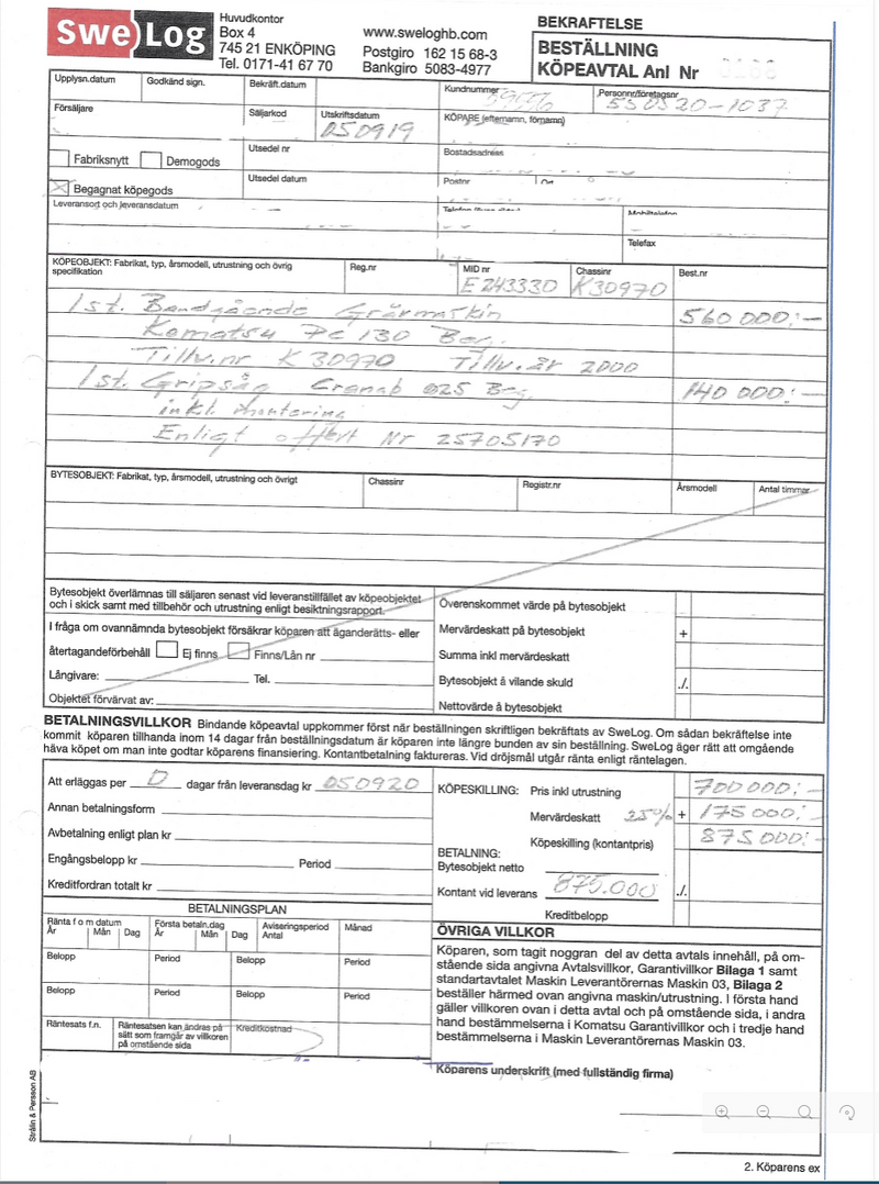 Gripsåg - Cranab Forte G36