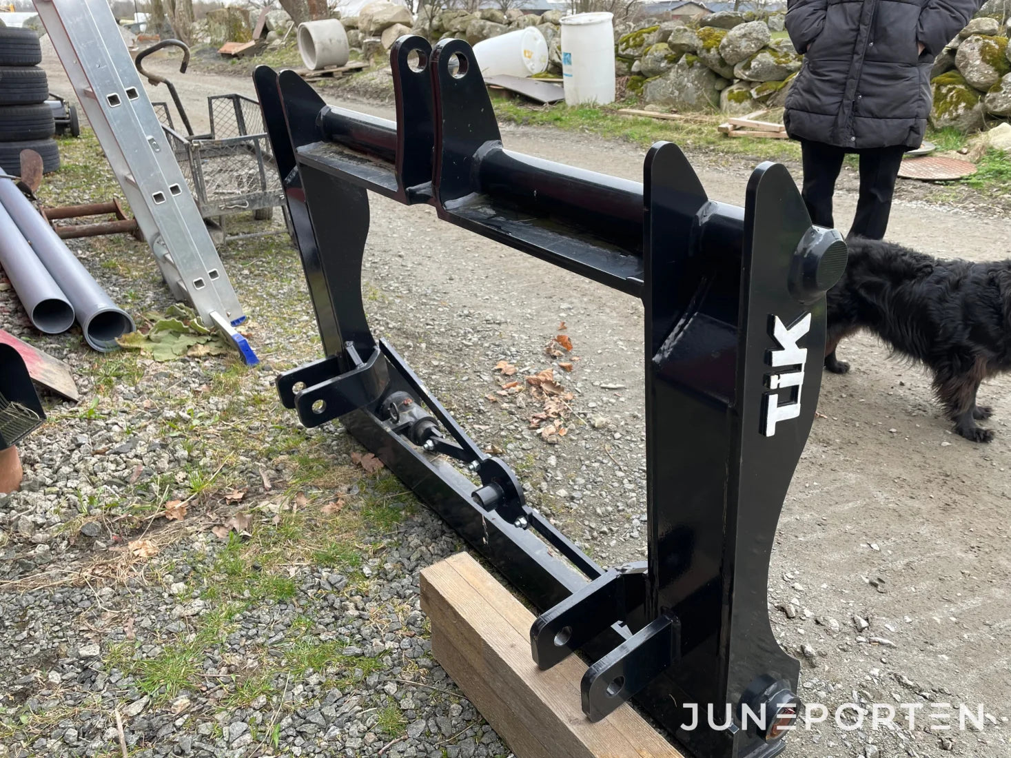 Adapter Tik 3-punkt till stora BM