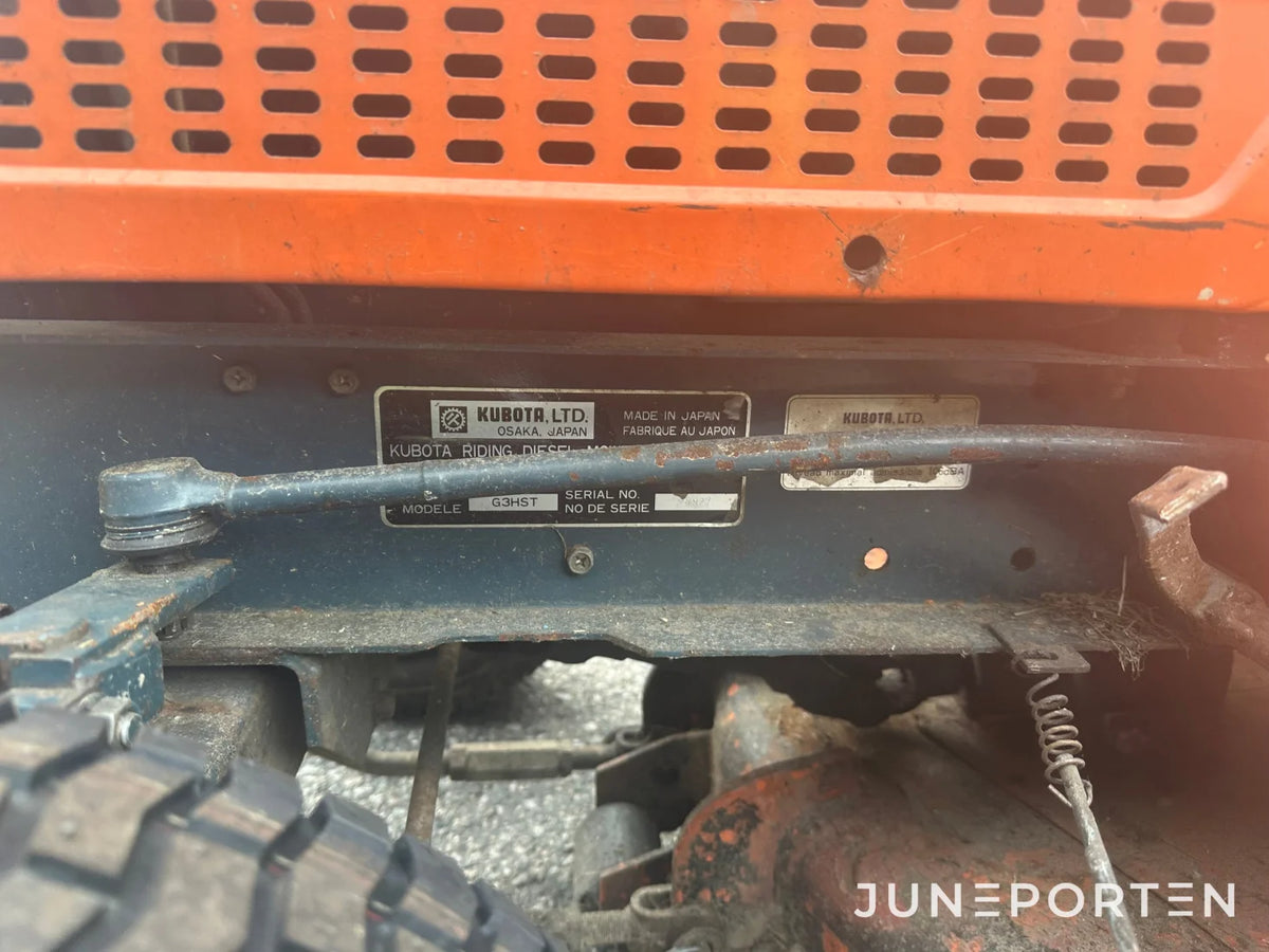 Åkgräsklippare Kubota G3HST