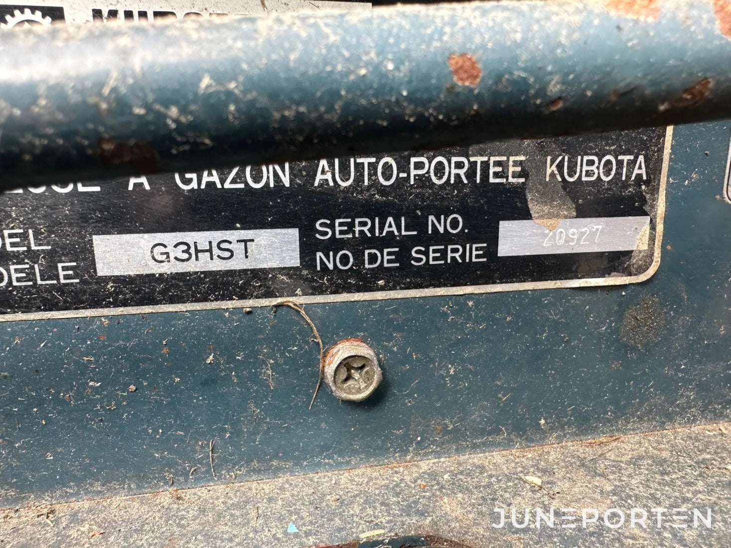 Åkgräsklippare Kubota G3HST