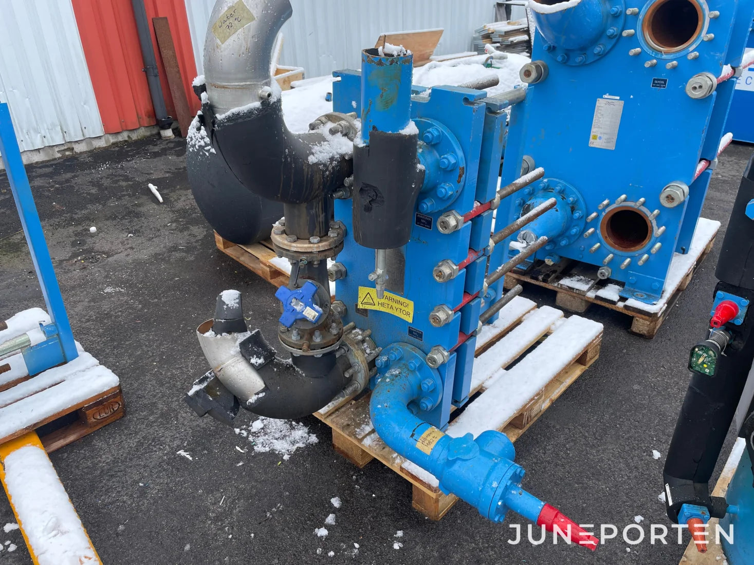 Plattvärmeväxlare Alfa Laval M10 BWF X