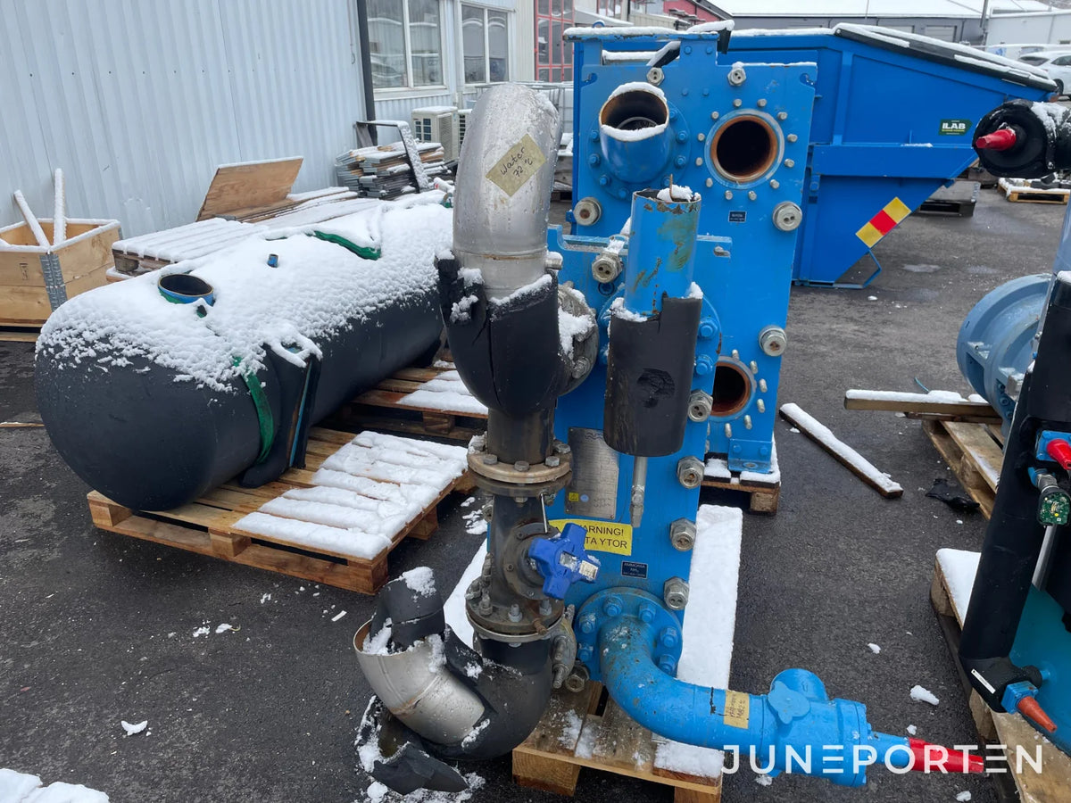 Plattvärmeväxlare Alfa Laval M10 BWF X