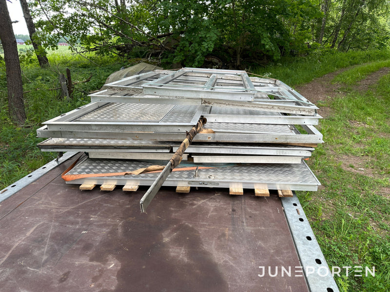 Aluminiumdörrar (Enkel och dubbel)