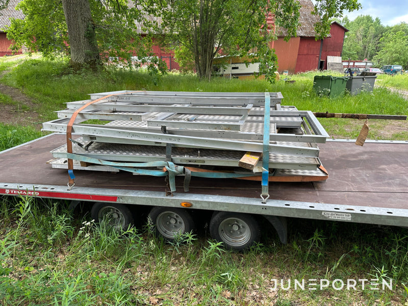 Aluminiumdörrar (Enkel och dubbel)