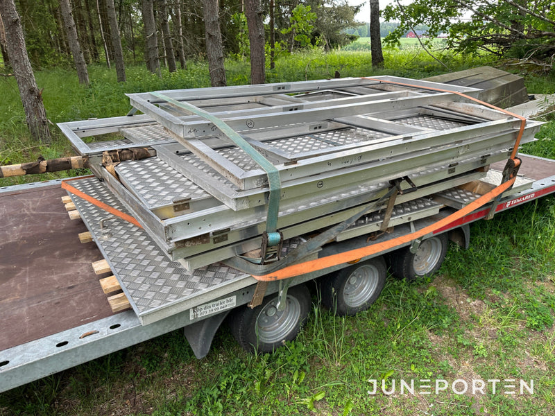 Aluminiumdörrar (Enkel och dubbel)