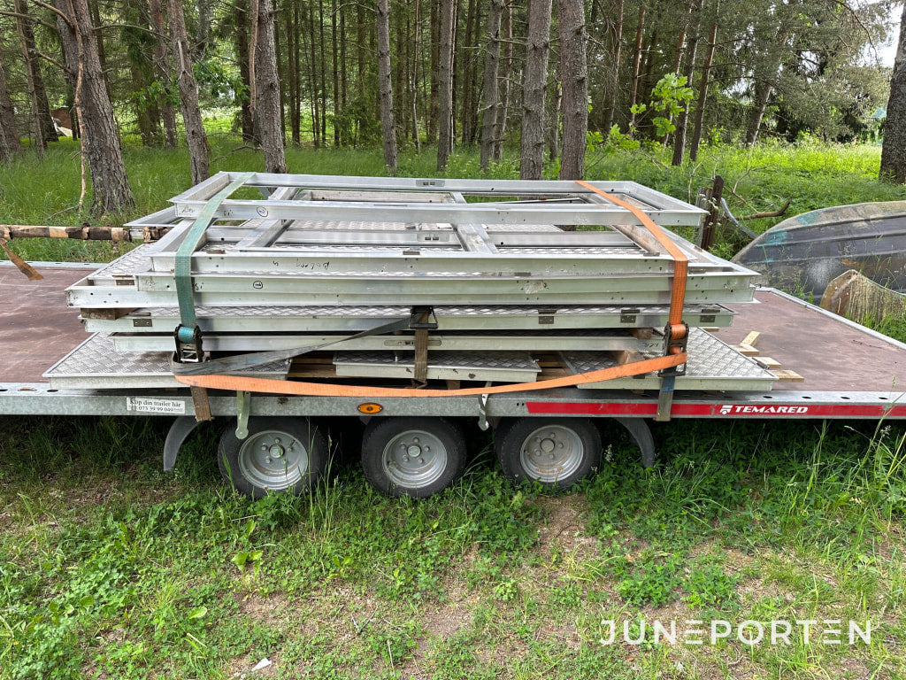 Aluminiumdörrar (Enkel och dubbel)