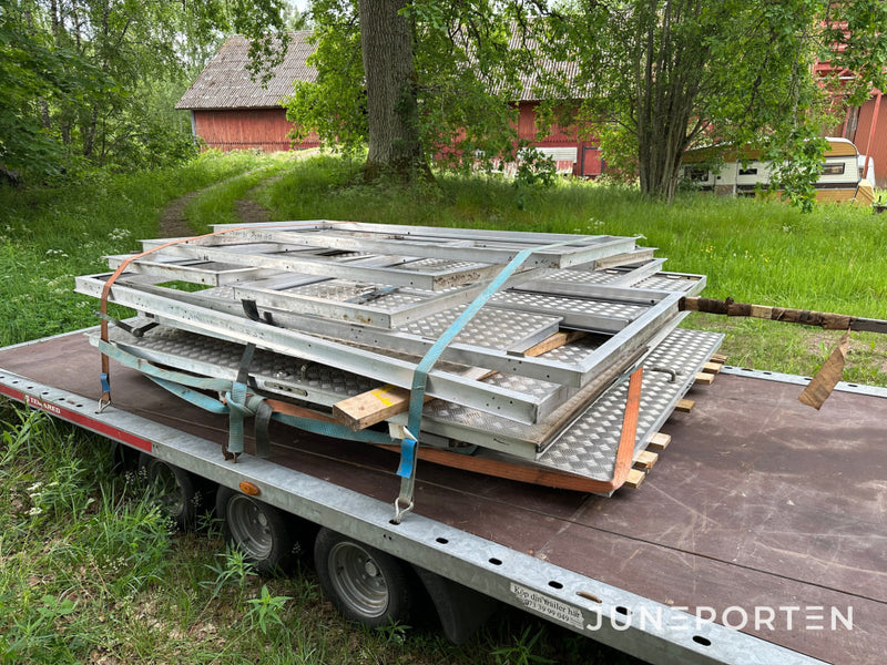 Aluminiumdörrar (Enkel och dubbel)