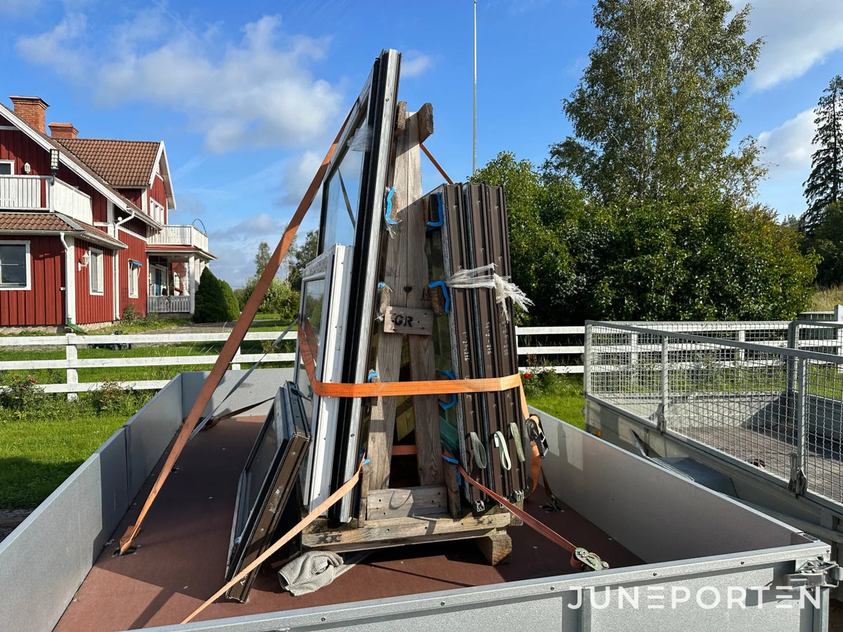 Aluminium Fönster 3-glas