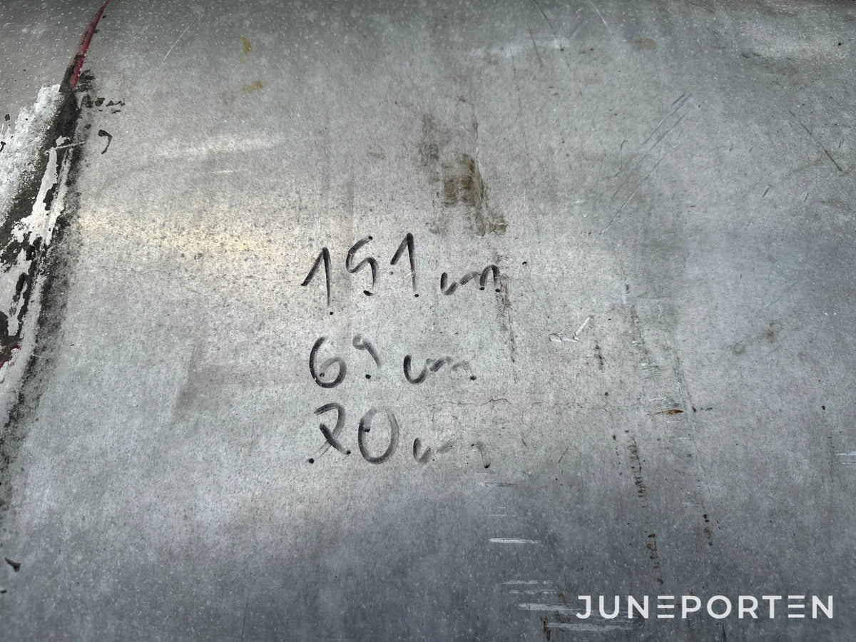 Aluminiumtank från Volvo 400 liter