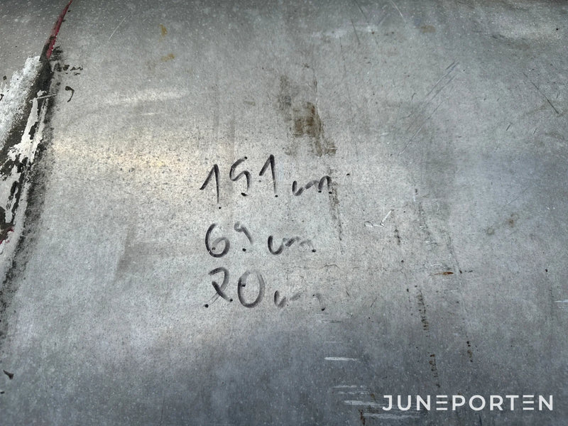 Aluminiumtank från Volvo 400 liter