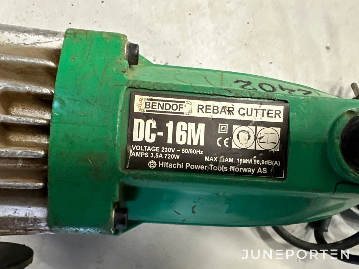Armeringsklipp Bendof DC-16M
