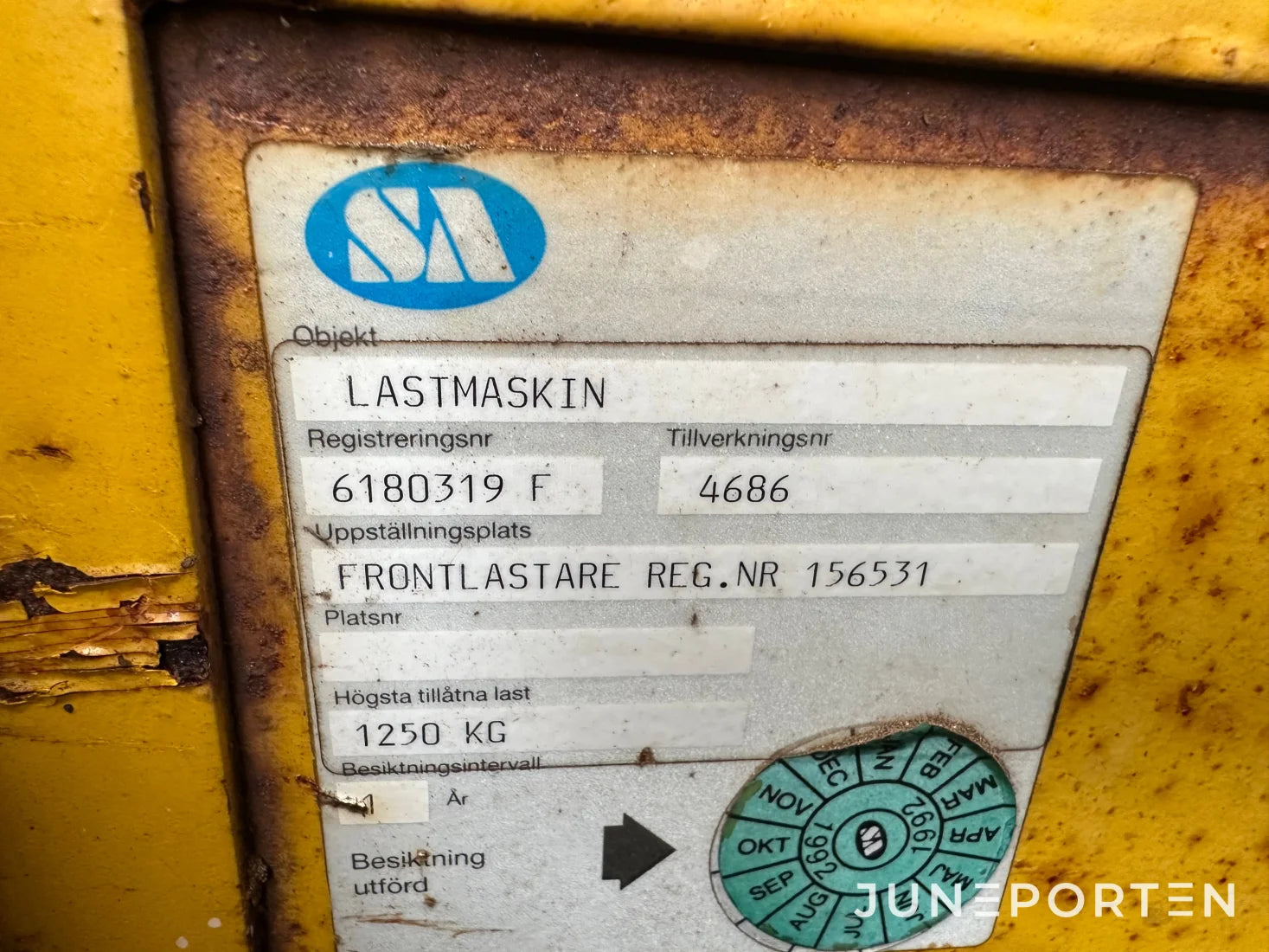Baklastare Volvo BM 620