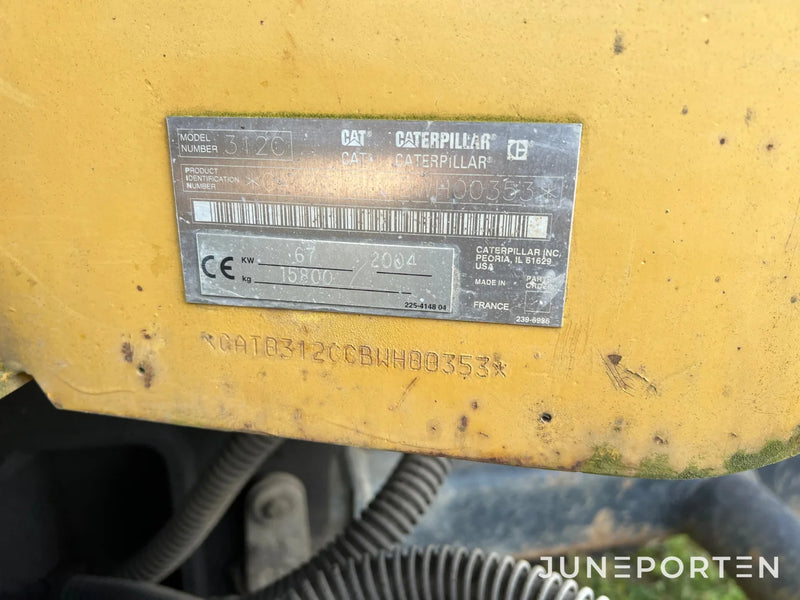 Bandgrävare CAT 312C L