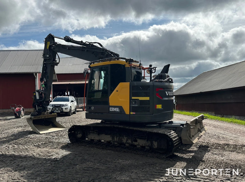 Bandgrävare Volvo ECR 145 EL