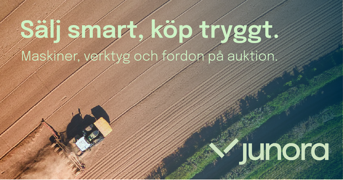 Junora | Auktioner inom fordon, maskiner & verktyg.