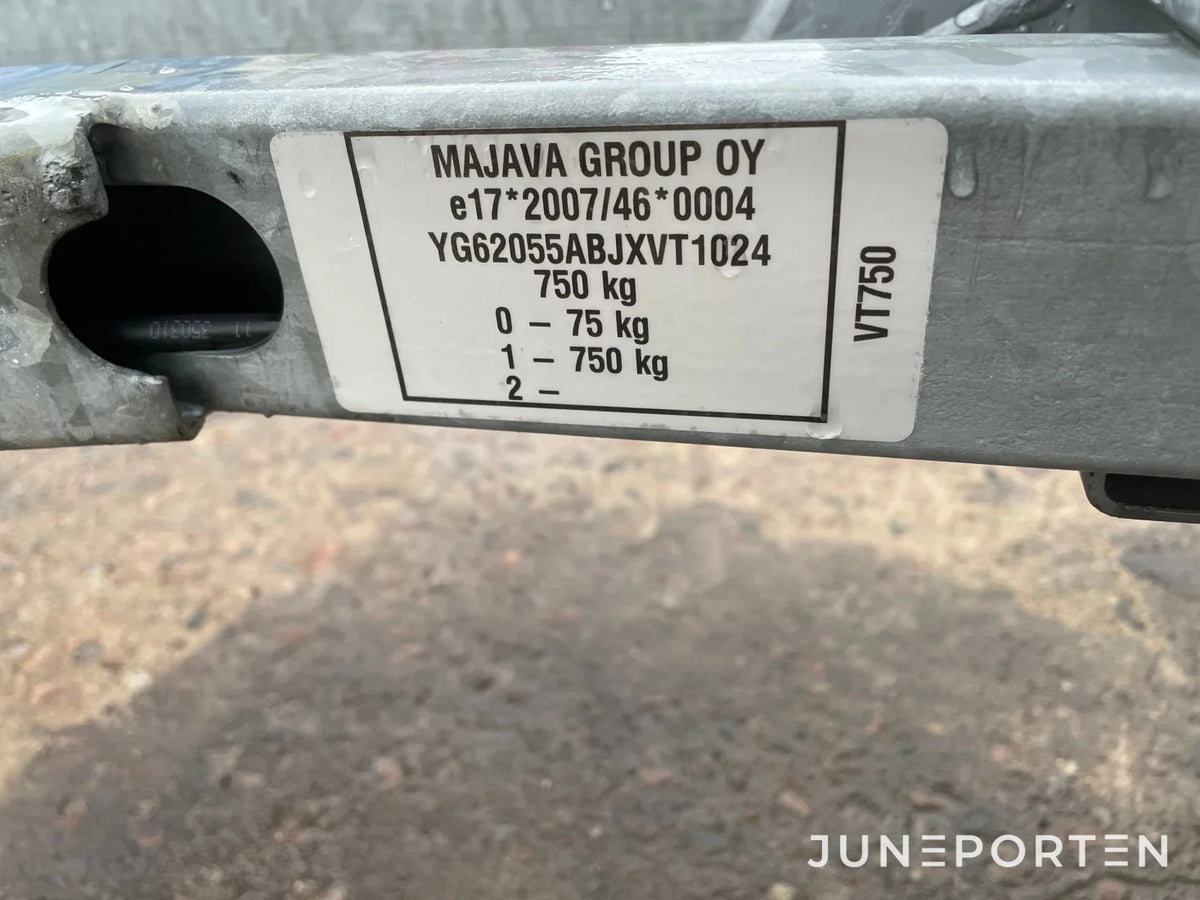 Båttrailer Majava VT750
