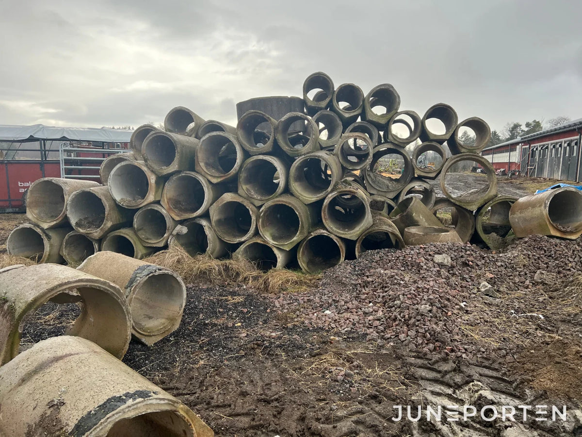 Betongrör med fot
