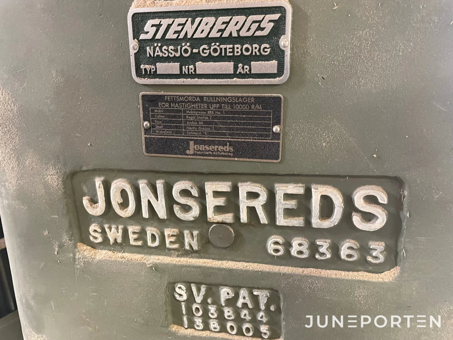 Bordsfräs Jonsereds med tappsläde