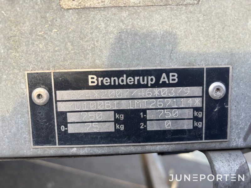 Tippsläp Brenderup FS1425