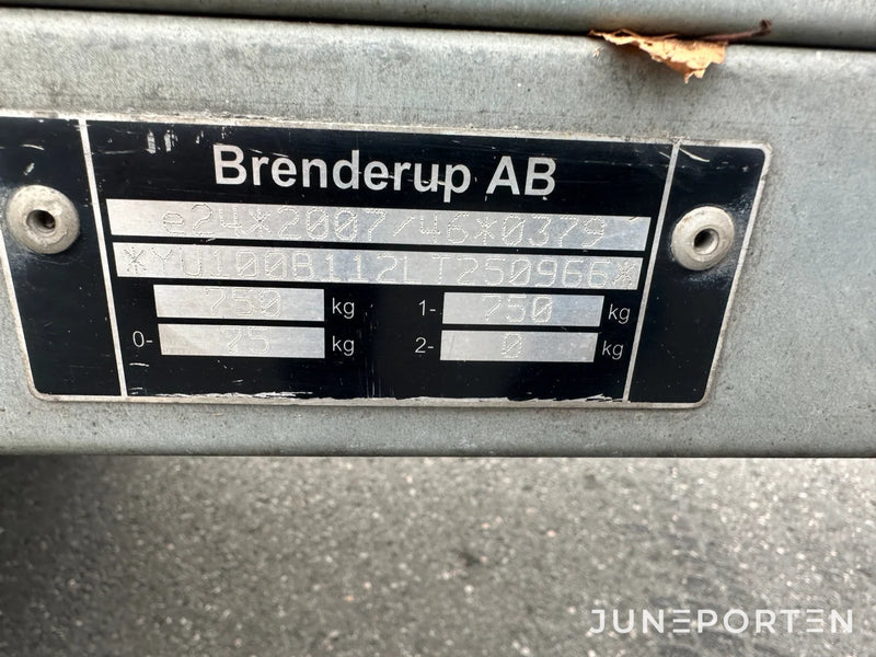 Släpvagn Brenderup 4260SB