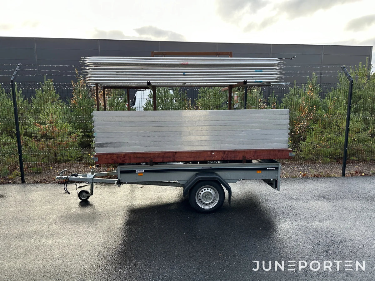 Byggställning på släp 60 m2